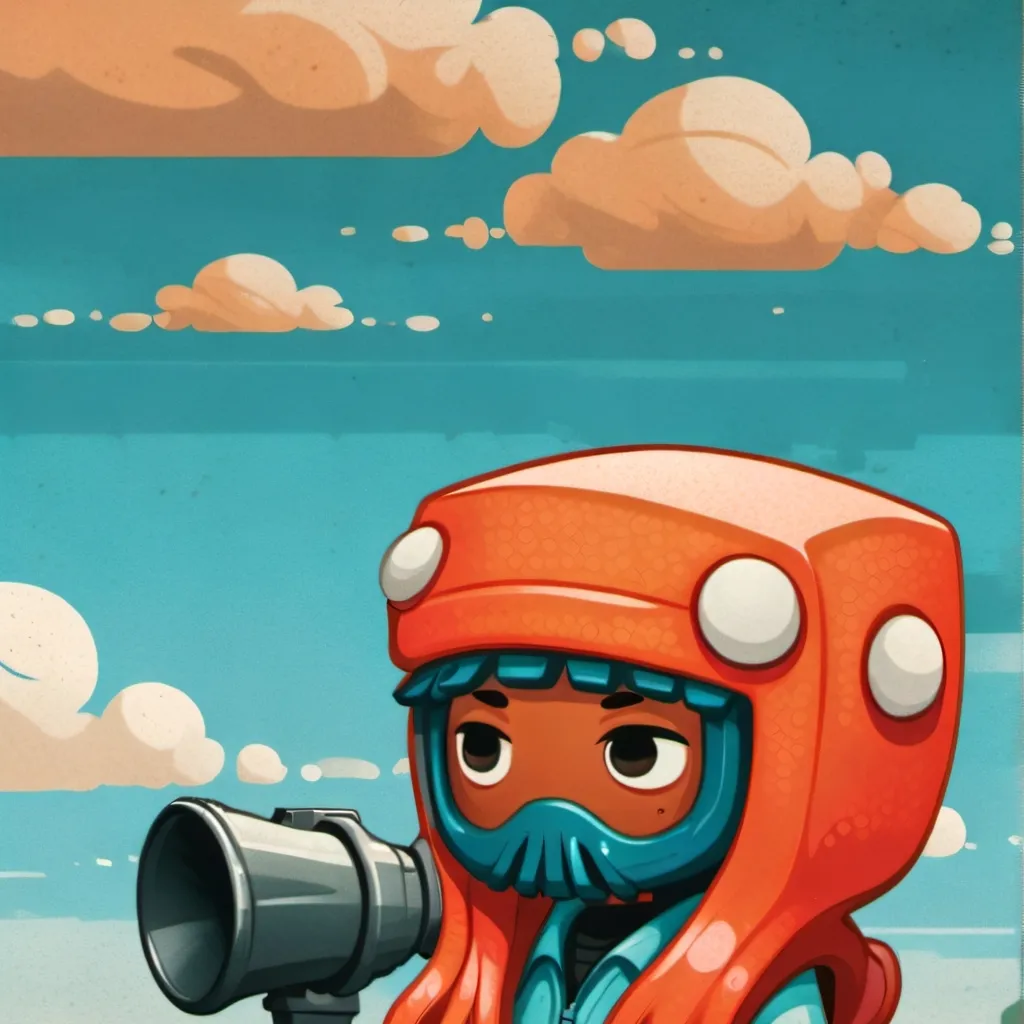 chat with ai character: Squid man