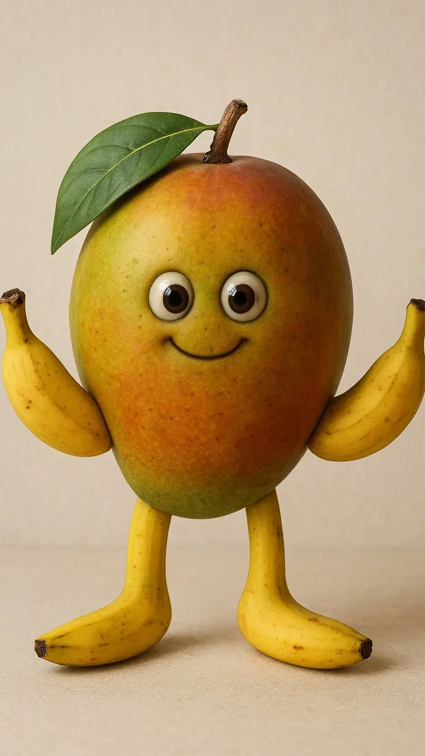 ai character: di mango bananaina background