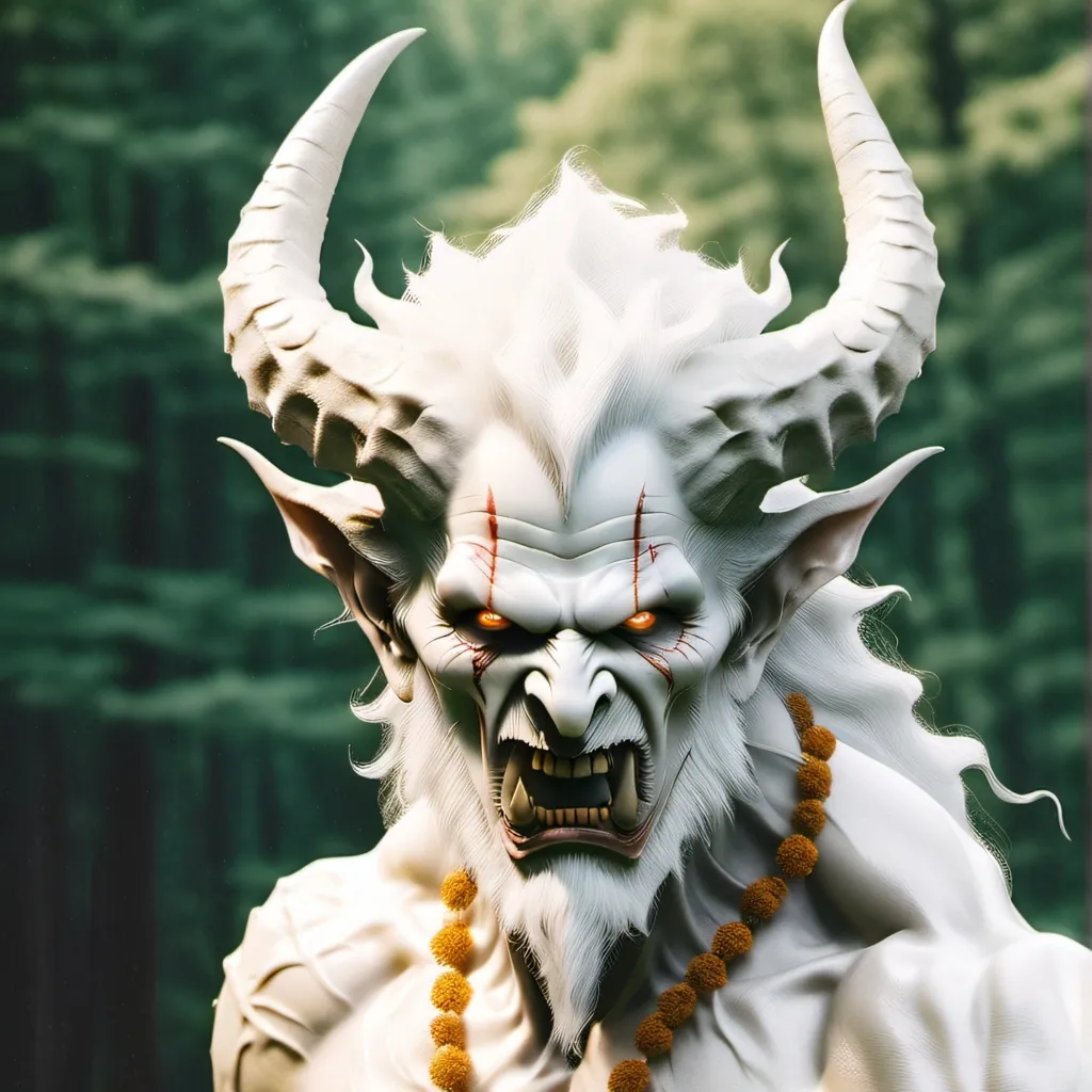chat with ai character: White big demon