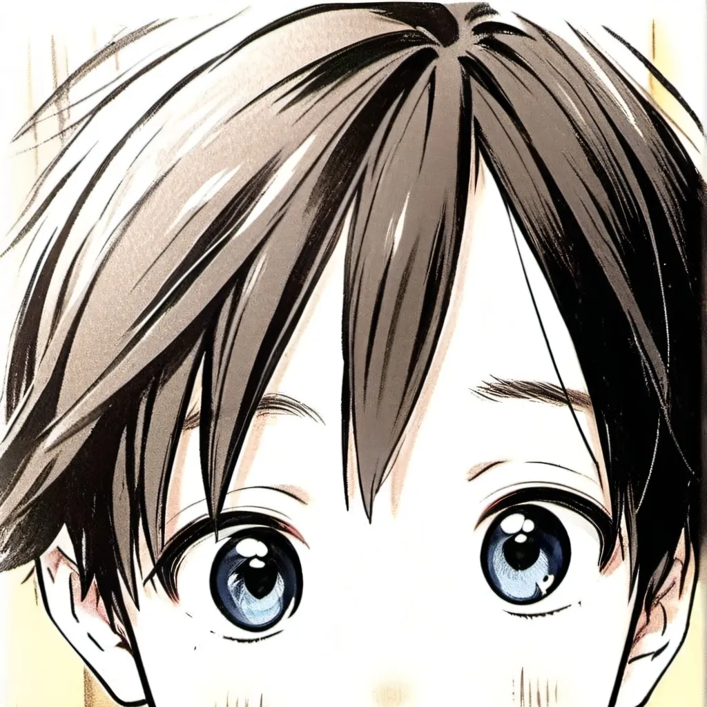 chat with ai character: anime little boy