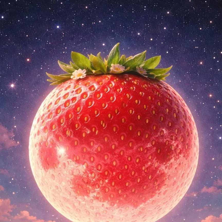 chat with ai character: Strawberry x moon