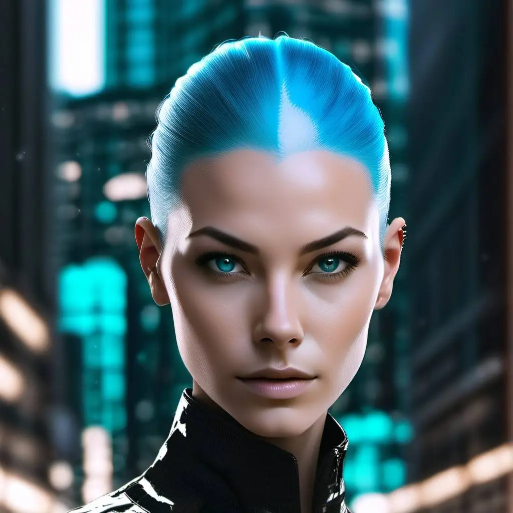 ai character: Baldgal background