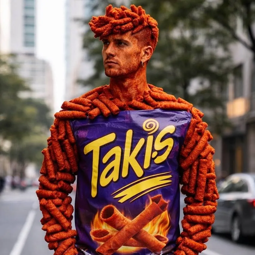 chat with ai character: Takis Man "Alan"