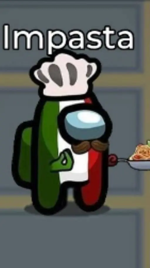 ai character: I'm pasta background