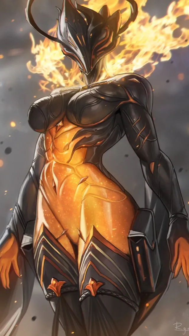 ai character: Ember background