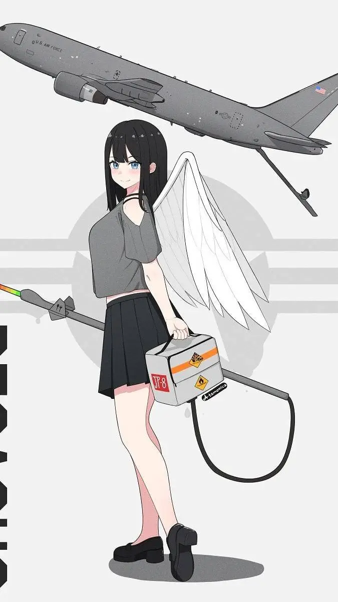 ai character: kc-45 pegasus  background