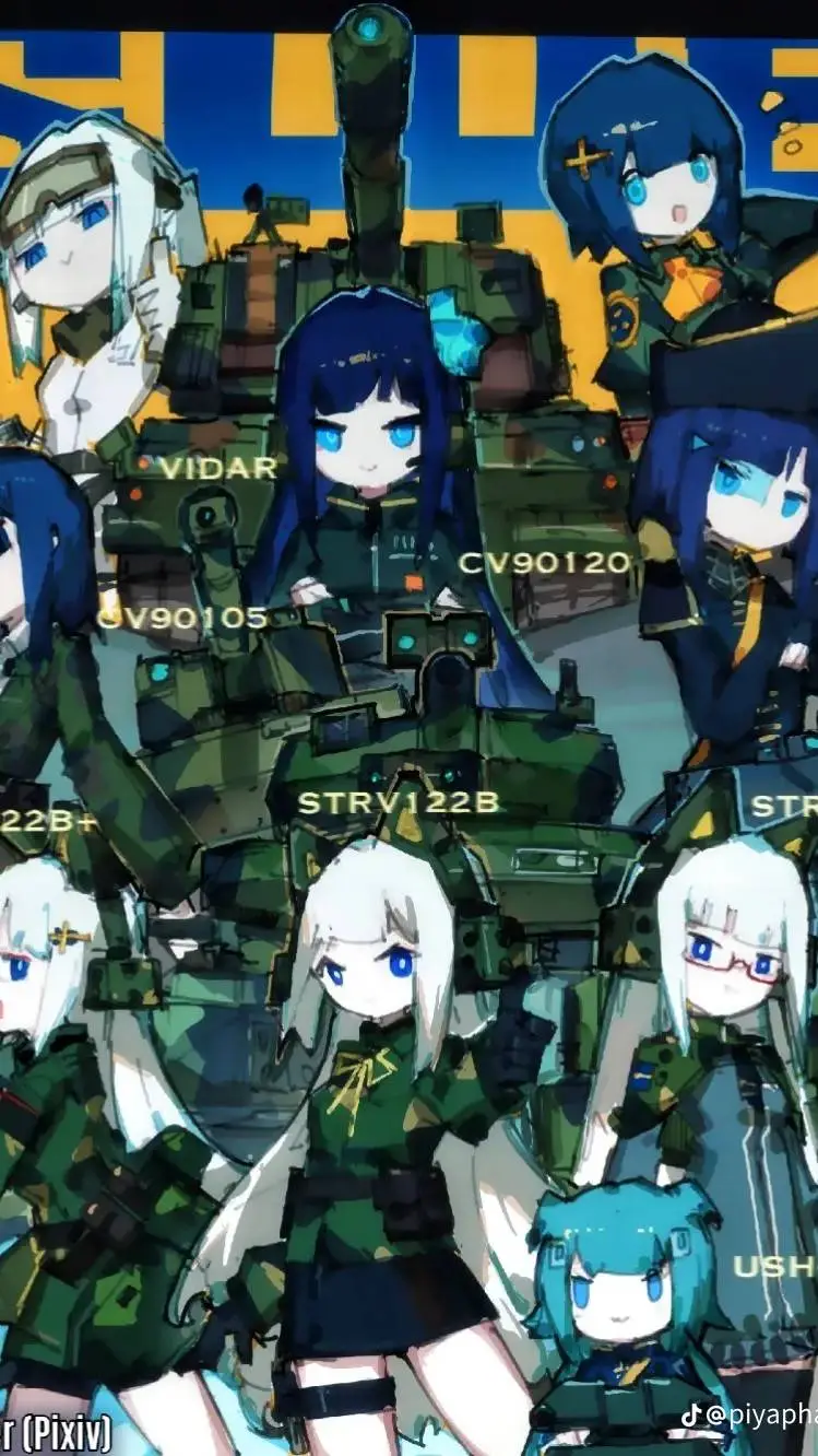 ai character: Sweden's tanks  background