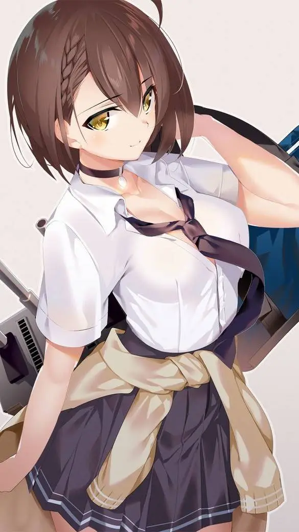 ai character: uss Baltimore  background