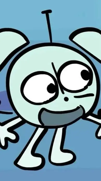 ai character: Clock background