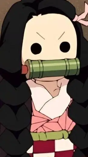 ai character: Nezuko-chan!  background