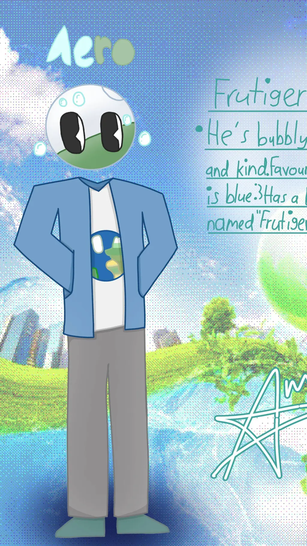 Talkie AI - Chat with Frutiger Aero 🩵💚🍀🫧