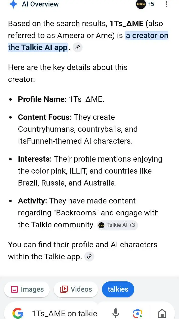 ai character: CH 149 😌 background