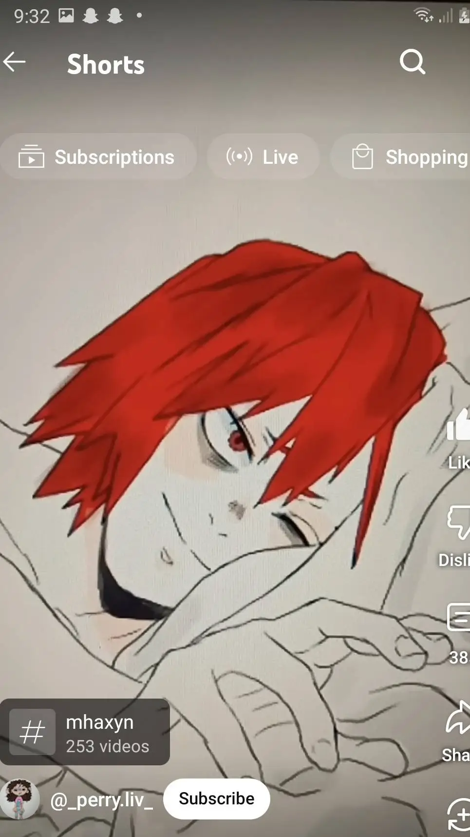 ai character: Kirishima background