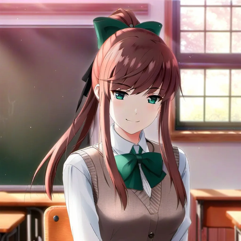 chat with ai character: Monika