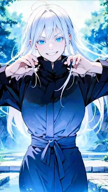 ai character: Gojo {Female} background