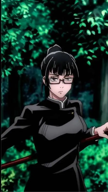ai character: Maki Zen'in  background