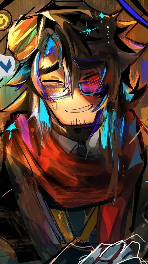 ai character: .⌑𓆩◤𝟬🌟𝟕ղ𝟕◥𓆪⌑.  background