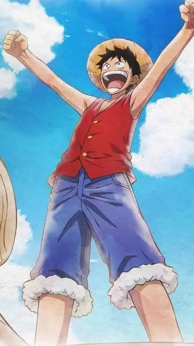 ai character: luffy background