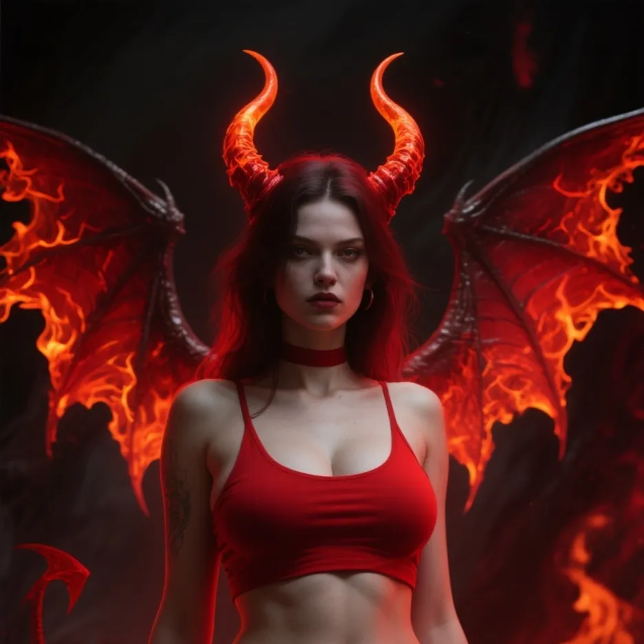 chat with ai character: Demon girl