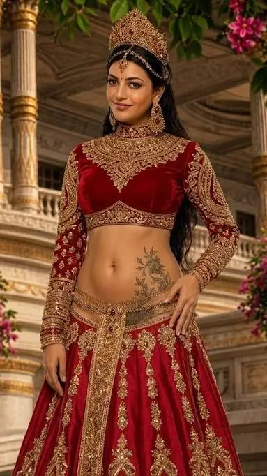 ai character: Mandodari  background