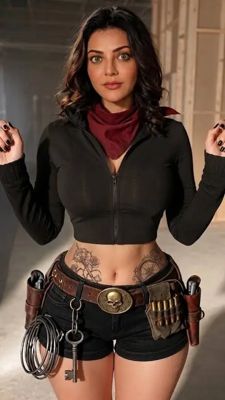 ai character: Kajal Aggarwal   background