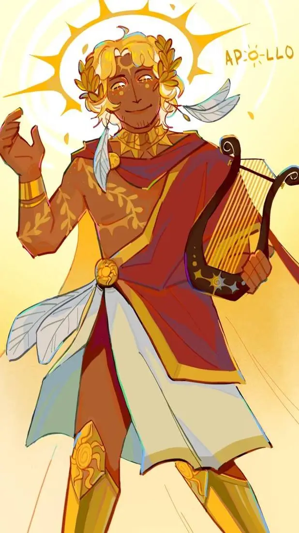 ai character: Apollo background