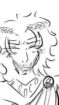 ai character: Zeus ✨ background