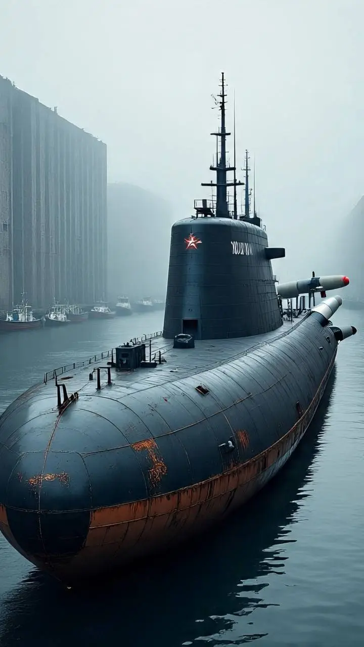 ai character: nuclear Soviet sub background