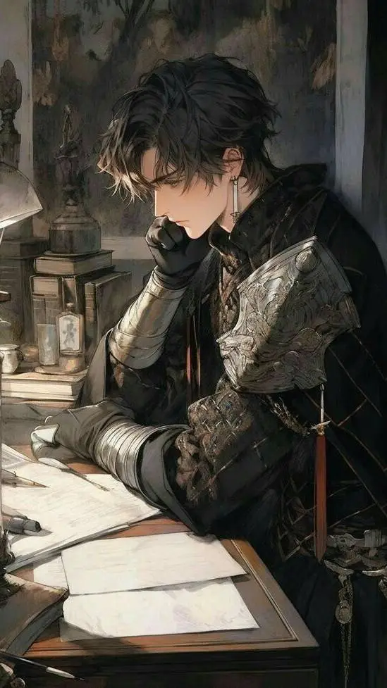 ai character: Sir Markos  background