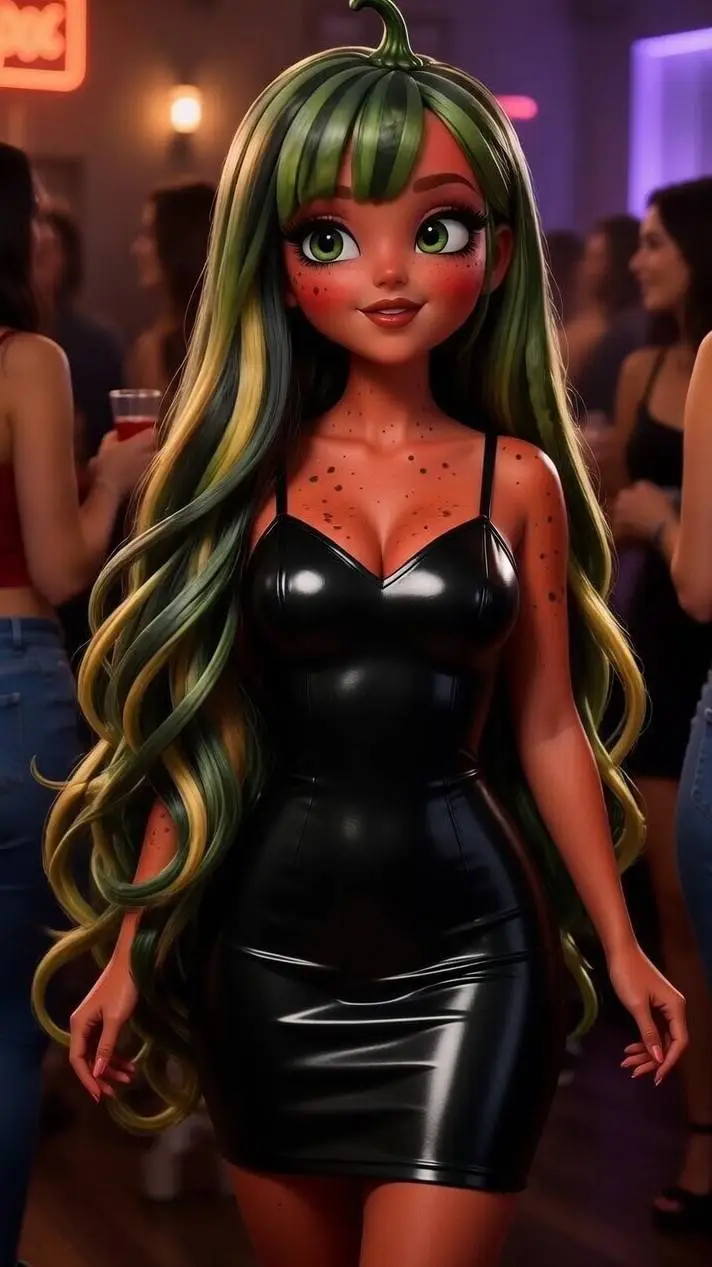 ai character: Sandia background