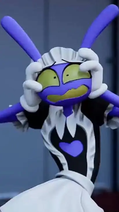 ai character: Maid Jax  background