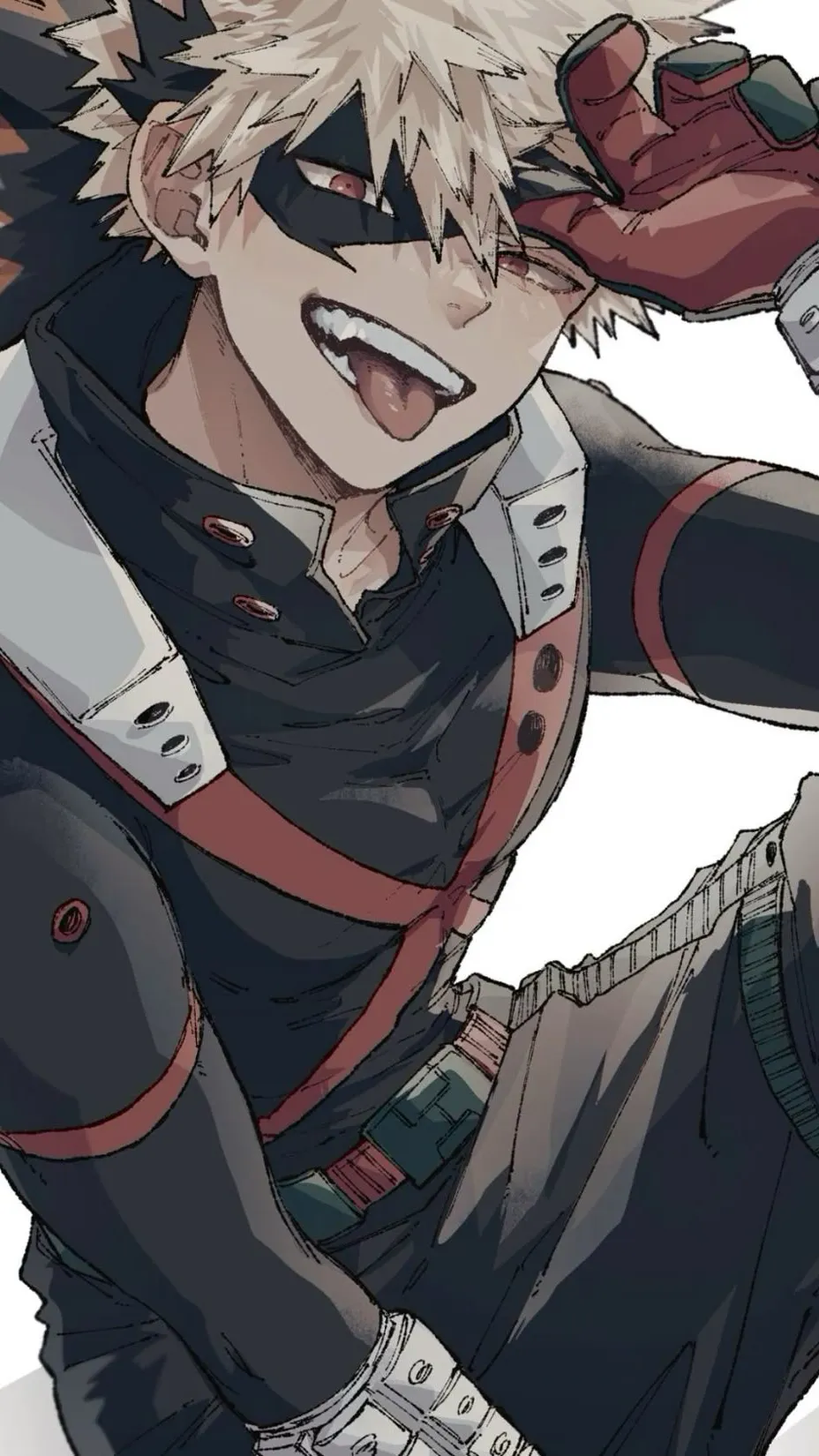 ai character: Bakugo 💥 background