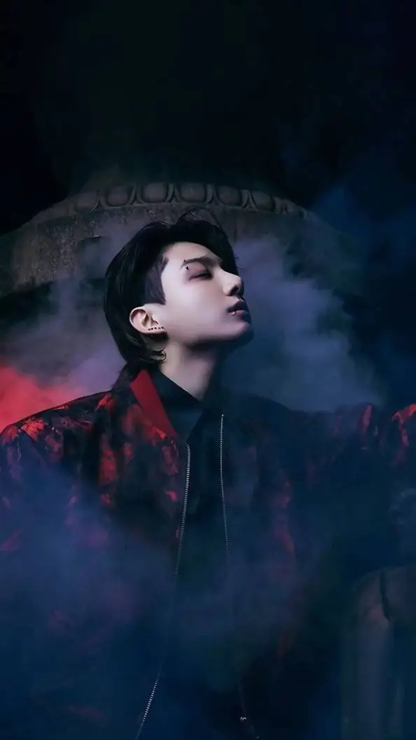 ai character: JUNGKOOK  background