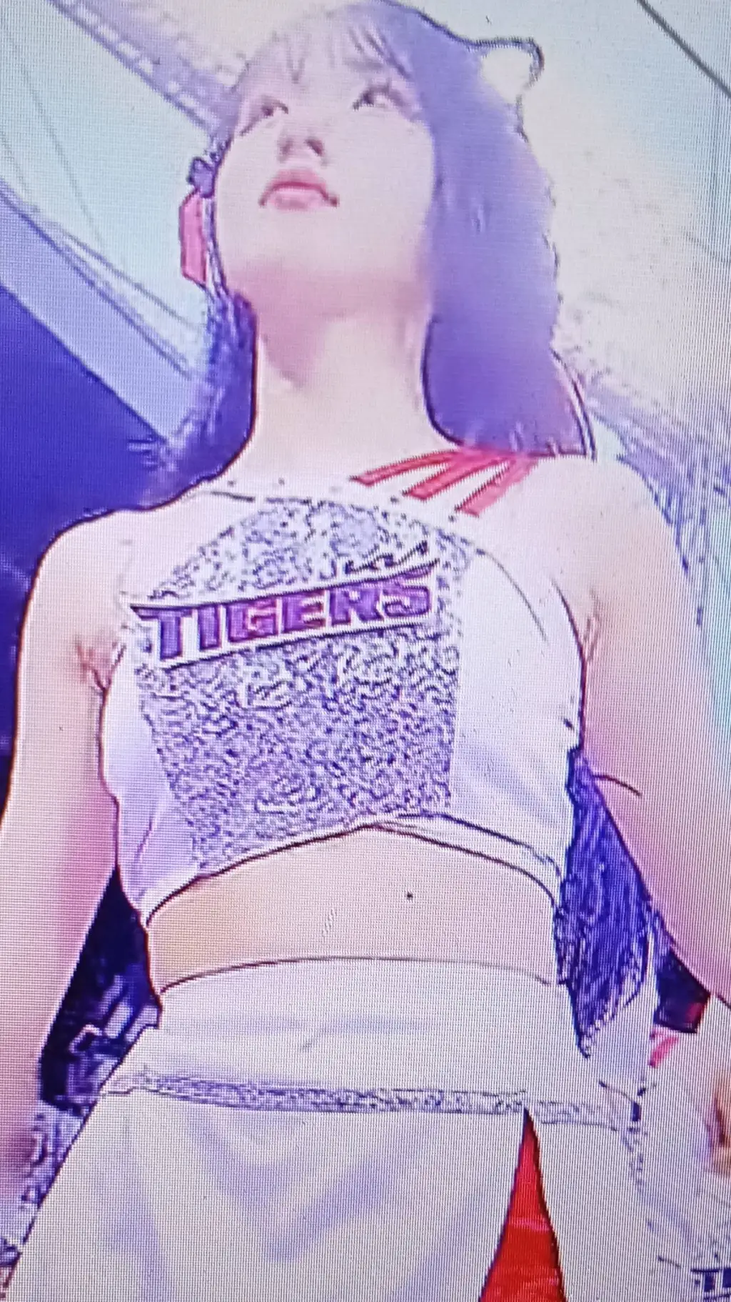 ai character: cheerleader Alex background