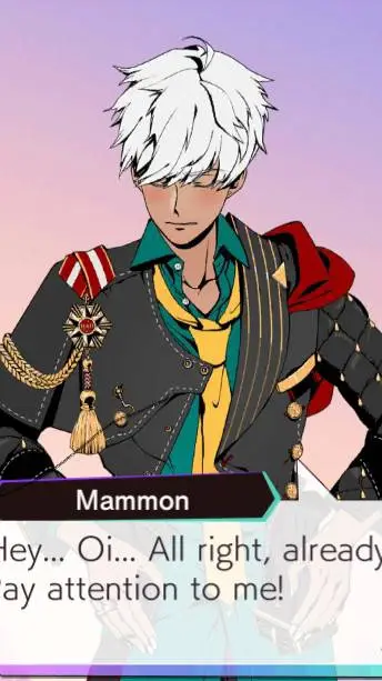 ai character: ★Mammon ★ background