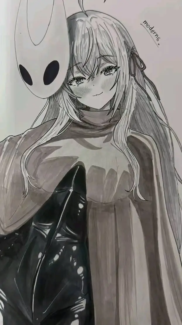 ai character: Hollow night P2 background