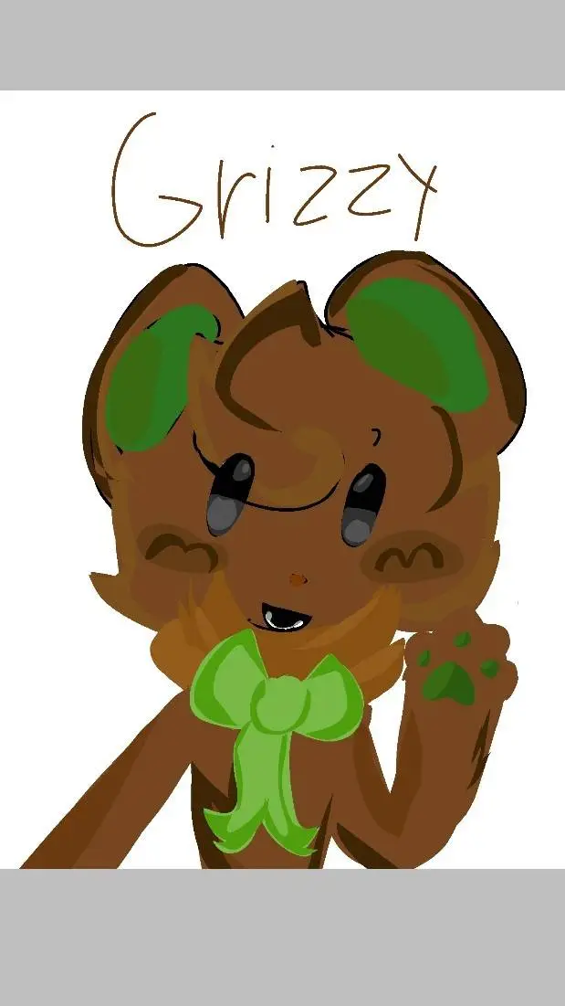 ai character: Grizzy background