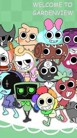 ai character: dandys world trip background