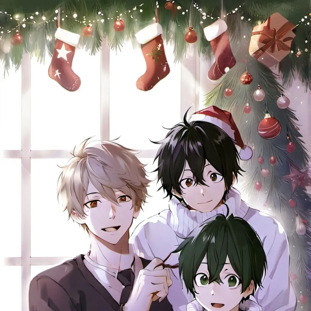 chat with ai character: MHA Christmas