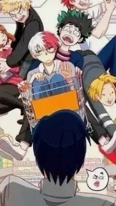 ai character: MHA MALL!!  background