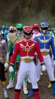 ai character: Power rangers  background