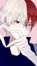 ai character: Shoto todoroki background