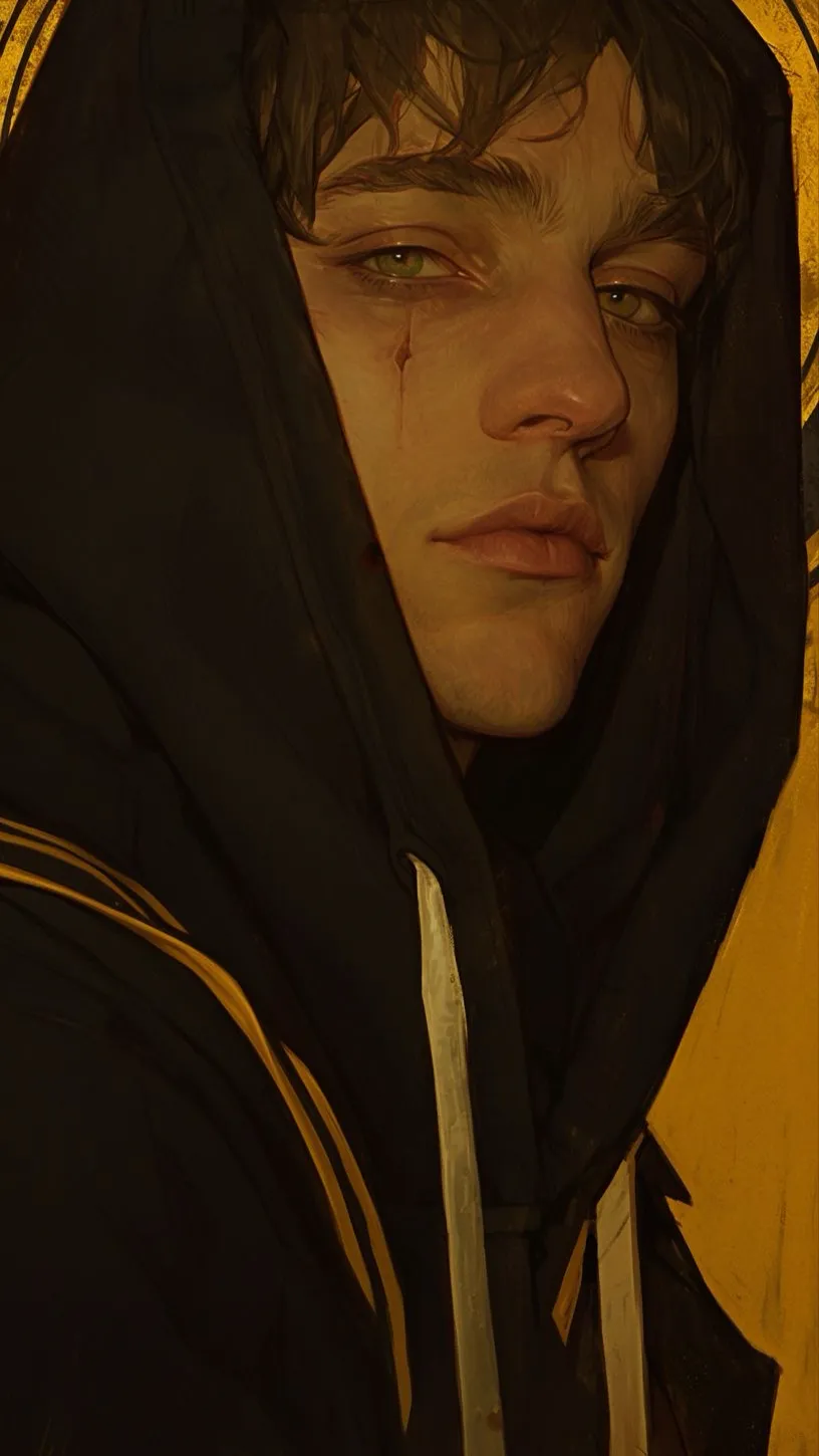 ai character: kayson🤳🏻 background