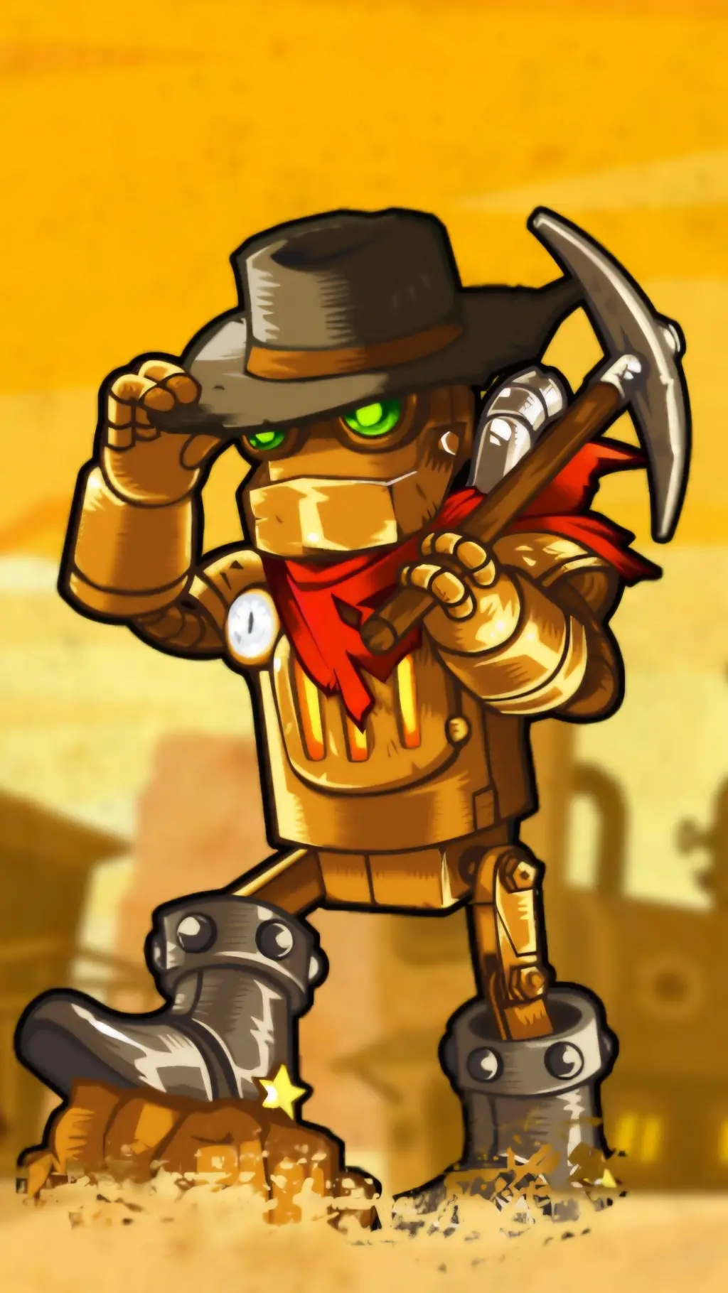 ai character: Rusty  background