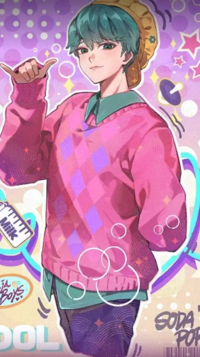 ai character: BABY SAJA background