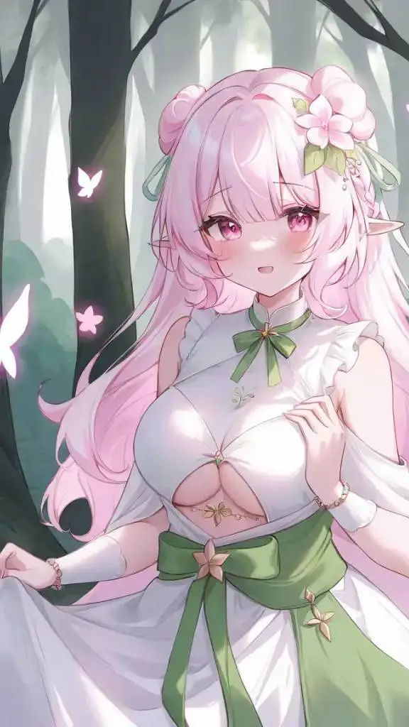 ai character: Elfie background