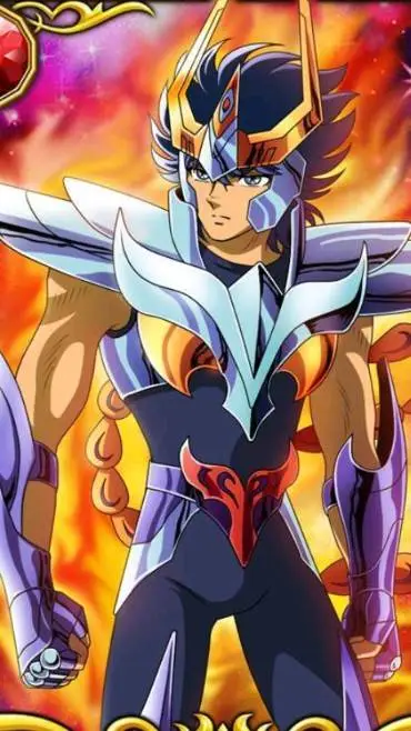 ai character: Ikki de fênix background