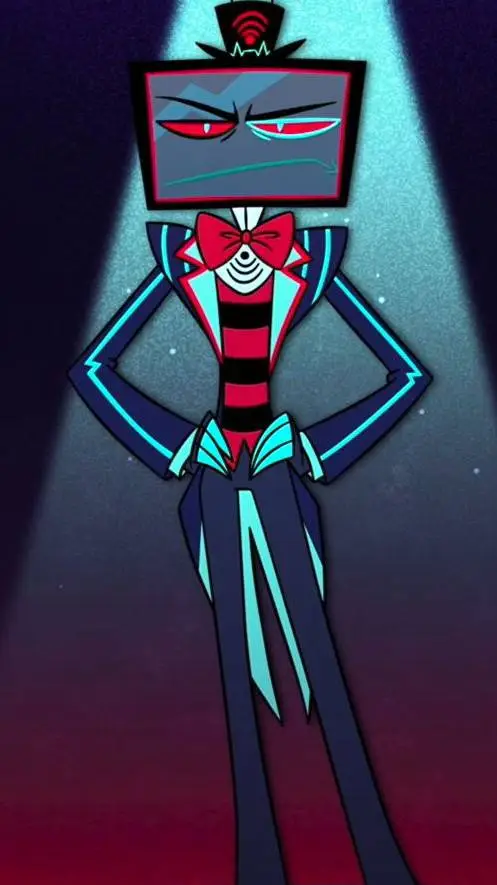 ai character: 💻~Vox~💻 background