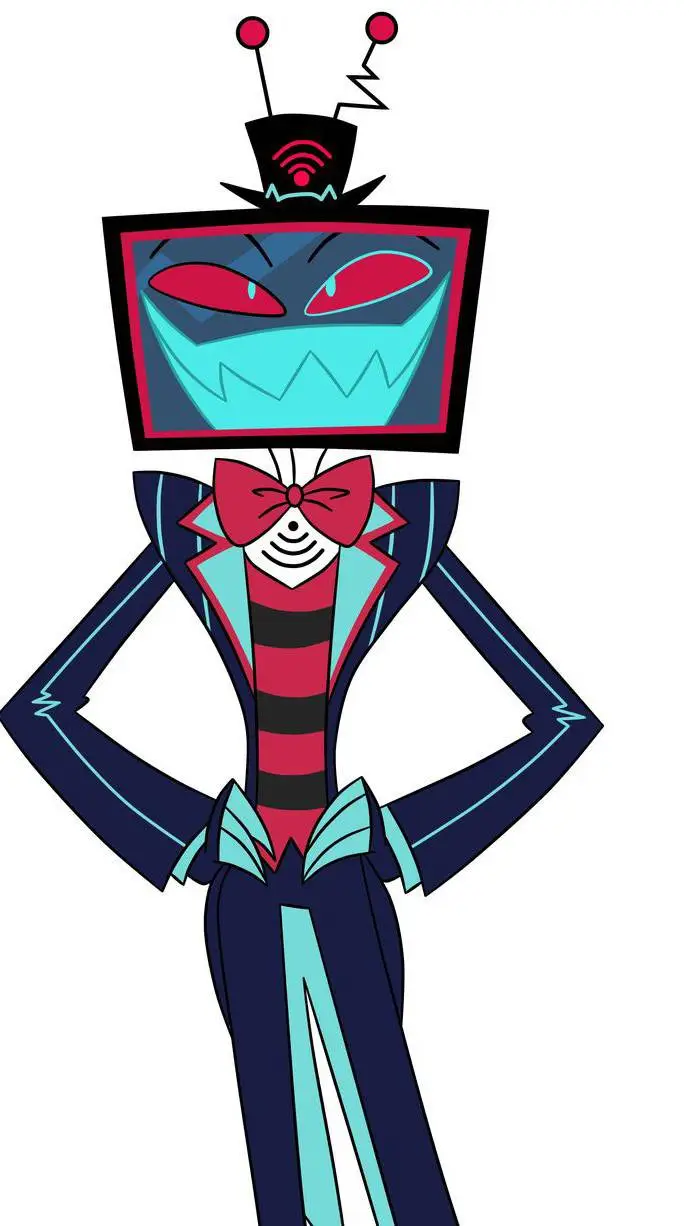 ai character: ~•Vox•~💻🔌 background