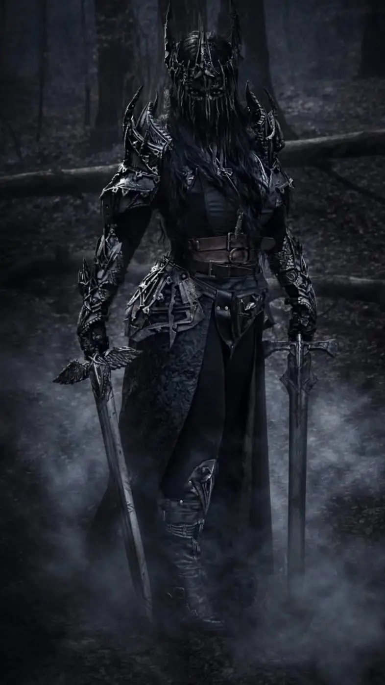 ai character: The Black Queen background